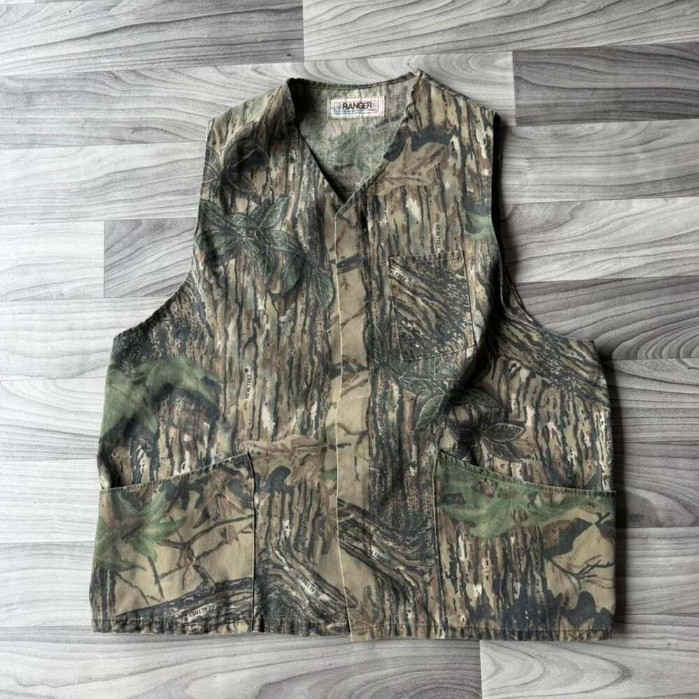 Vintage Ranger Realtree Camo Hunting Vest